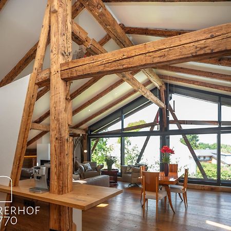 5 Sterne Penthouse-Loft Gut Stohrerhof Bis 4 Personen Dießen am Ammersee 外观 照片