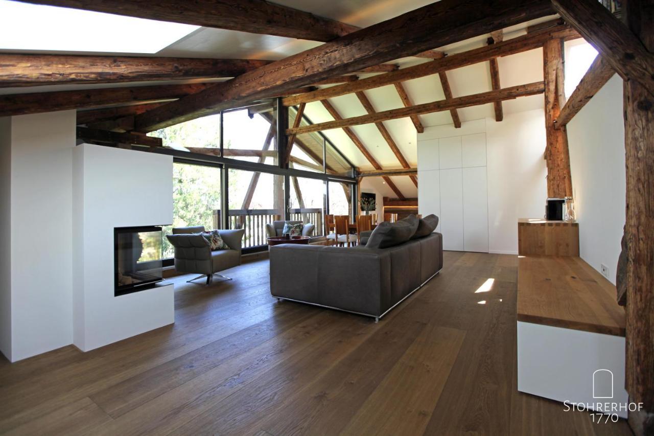 5 Sterne Penthouse-Loft Gut Stohrerhof Bis 4 Personen Dießen am Ammersee 外观 照片