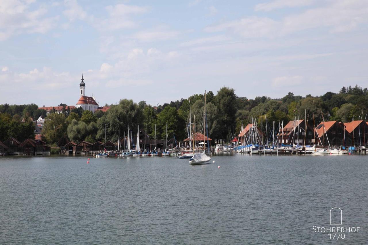 5 Sterne Penthouse-Loft Gut Stohrerhof Bis 4 Personen Dießen am Ammersee 外观 照片