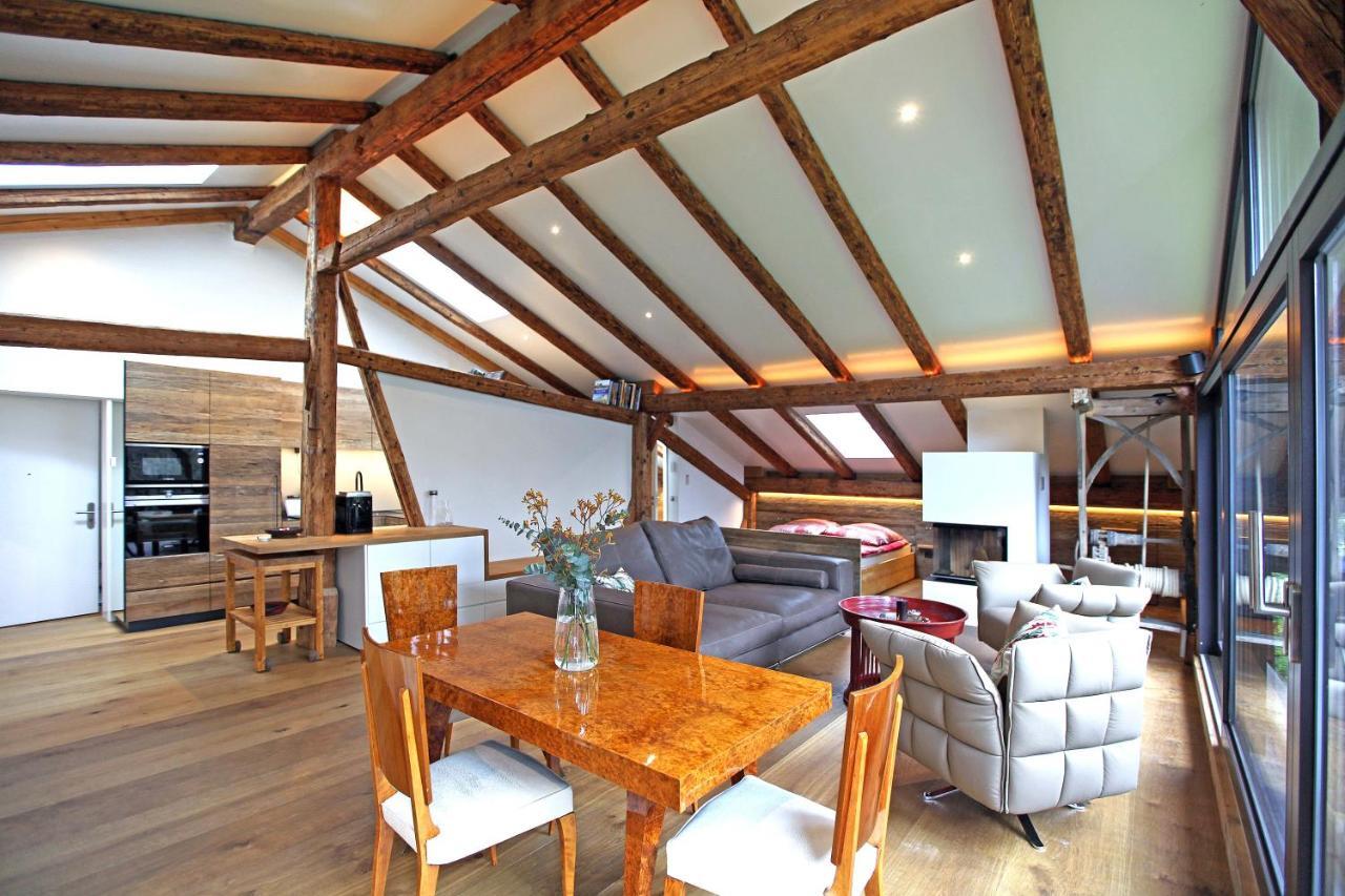 5 Sterne Penthouse-Loft Gut Stohrerhof Bis 4 Personen Dießen am Ammersee 外观 照片